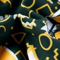 thumbnail image 3 of Men's Chubbies Green Green Bay Packers Game Day Fit Classic Lined Swim Trunks, 3 of 3