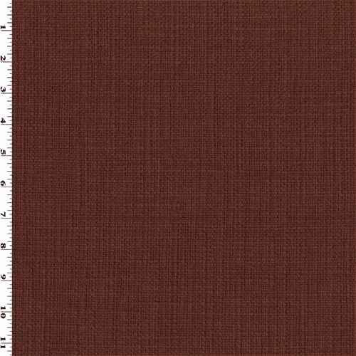 Amber Brown Cotton Texture Woven Home Decorating Fabric, Fabric By the