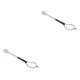 thumbnail image 4 of Naiovety Alloy Marching Tenor Drum Mallets with Drum Parts Wool Strap Stick Head Felt Tipo 1 2Conjunto, 4 of 6