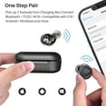 thumbnail image 4 of TOZO Bluetooth 5.3 Wireless Earbuds, Noise Cancelling Mics, Deep Bass, 59H Playtime, IPX6 Waterproof, Wireless Charging, 4 of 9