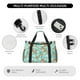 thumbnail image 4 of Balery Cute Sloth on Floral Tree Bolsa de Gimnasio para Mujeres, Bolsa de Viaje con Bolsillo Húmedo, Bolsa de Fin de Semana para Mujeres, Bolsa de Viaje Resistente al Agua, 4 of 7