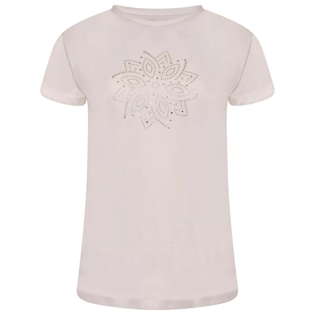 Dare 2B - Camiseta Crystallize Flor para Mujer (Blanco)