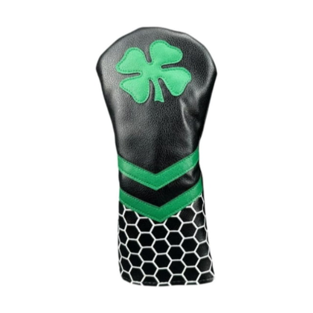 Golf -Tartover Club de golf Protector Accesorios de golf de Golf Desgaste Resistente de cuello largo Protector Cubierta de cabezal de madera Negro