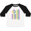 thumbnail image 3 of Inktastic Mardi Gras Flag 2 Boys or Girls Toddler T-Shirt, 3 of 5