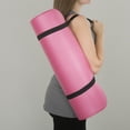 thumbnail image 3 of Wakeman Fitness Extra Thick Yoga Exercise Mat 71" x 24" x 0.5", 3 of 7