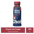 thumbnail image 1 of Yogurt bebible Chobani Fresa 20g proteína 296gr, 1 of 5