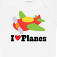 thumbnail image 4 of Inktastic I Love Planes Cute Airplane Boys or Girls Baby Bodysuit, 4 of 5