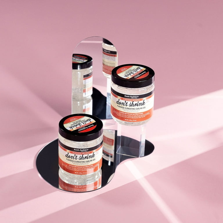 Aunt Jackie's Hair Nourishing Flaxseed Elongating Curling Gel, 15