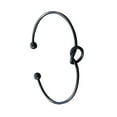 thumbnail image 1 of Sonducket Brazalete de brazo, joyería de Metal, exquisito brazalete para mujer, adorno para el cuerpo, adorno de mano, para brazos con forma Ropa, zapatos y accesorios Miscelánea Nudo, Negro, 1 of 6