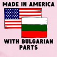 thumbnail image 2 of CafePress - Made In America With Bulgarian Parts Body Suit - Long Sleeve Cotton Baby Bodysuit, 2 of 4