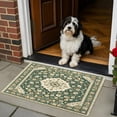 Doormat Bathroom Rugs 18x30in, Bohemian Vintage Farm Pattern Non Slip ...