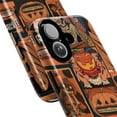 thumbnail image 2 of Vintage Halloween Comic Phone Case, Retro Pumpkin, Ghost, Werewolf Design, Durable Protective Cover for iPhone 16 15 14 13 12 11 Pro Max Mini, 2 of 6