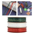 thumbnail image 3 of 3 Rolls 10 Yards Christmas Ribbons Christmas Decorations DIY Wreaths Crafts, 3 of 9
