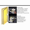 thumbnail image 5 of Spring Door Closer, Stainless Steel Automatic Adjustable Door Closer for Residential/Commercial Use, 5 of 5