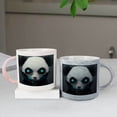 thumbnail image 3 of Coolnut 2 PCS 400ML Ceramic Coffee Mugs for Men Women, Panda with a hacker theme Great Cup for Cocoa, Tea, Office, Home, Engagement Gifts, 3 of 7