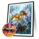 thumbnail image 1 of Diamond Painting (DB1346) Mariposa Ángel 5D DIY Kit Home Decor Craft 50x70cm Hugtrwg Para estrenar, 1 of 1
