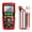 Red, variant on JISADER Electrical Multimeter Data Hold M109 Tester for Household Outlets Automotive Red