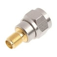 thumbnail image 2 of 10 Pcs Steel F Type Male Plug To SMA Female Jack RF Coaxial Adapter Connector, 2 of 3