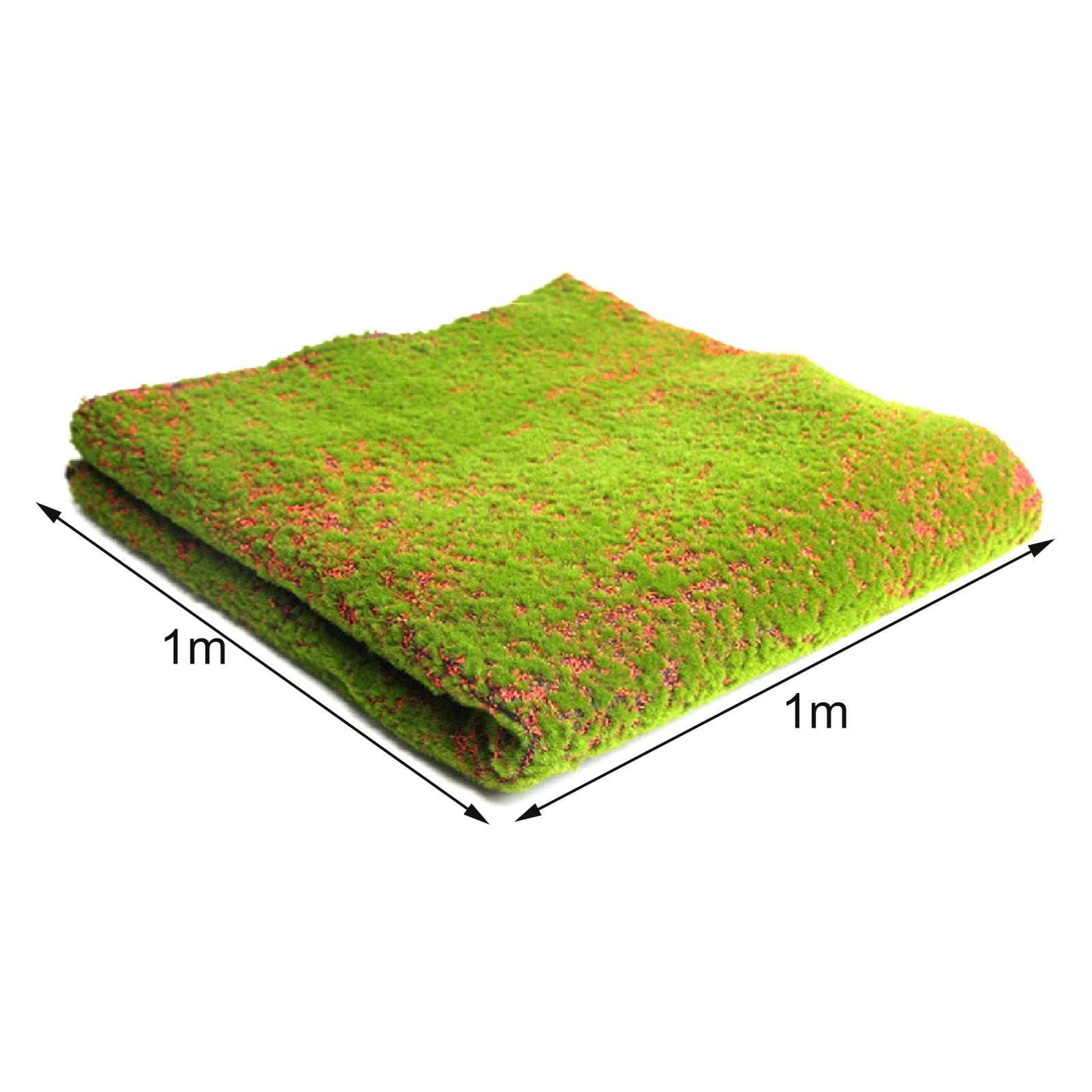 Hevirgo Fake Grass Foldable Beautiful Natural Artificial Moss Grass for Living Room