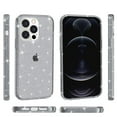 thumbnail image 3 of Glitter Clear Case for iPhone 14 Pro Max, Shining Sparkle Bling Military Grade Soft TPU Anti-Scratch Shockproof Cover Full Coverage Non-Yellowing Non-Slip Translucent Slim Lightweight Case, Gray, 3 of 6