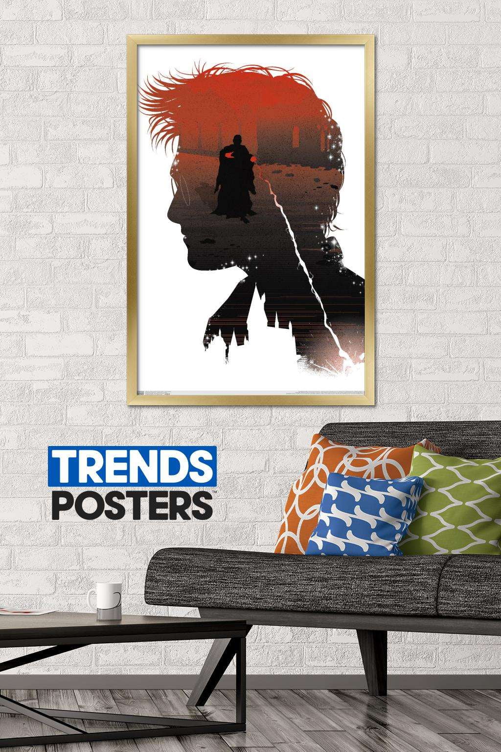 The Wizarding World: Harry Potter - Inner Struggle Wall Poster, 22.375" x 34", Framed
