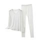 thumbnail image 1 of Conjunto de Ropa Interior Larga de Mujer Cuello en V Manga Larga Lencería Casual Ropa de Dormir Pajama Set Confort Suave, Lencería de Manga Larga para Mujeres, 1 of 5