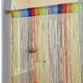 thumbnail image 2 of Cozeii 1 Pack Door String Curtains 78.7x39.4 Inch Glitter Fringe Panel, Tassel Room Beaded Curtain Divider for Window, Wedding, Party Decor, Polyester Thread Screen, Decorative String Curtain, 2 of 8