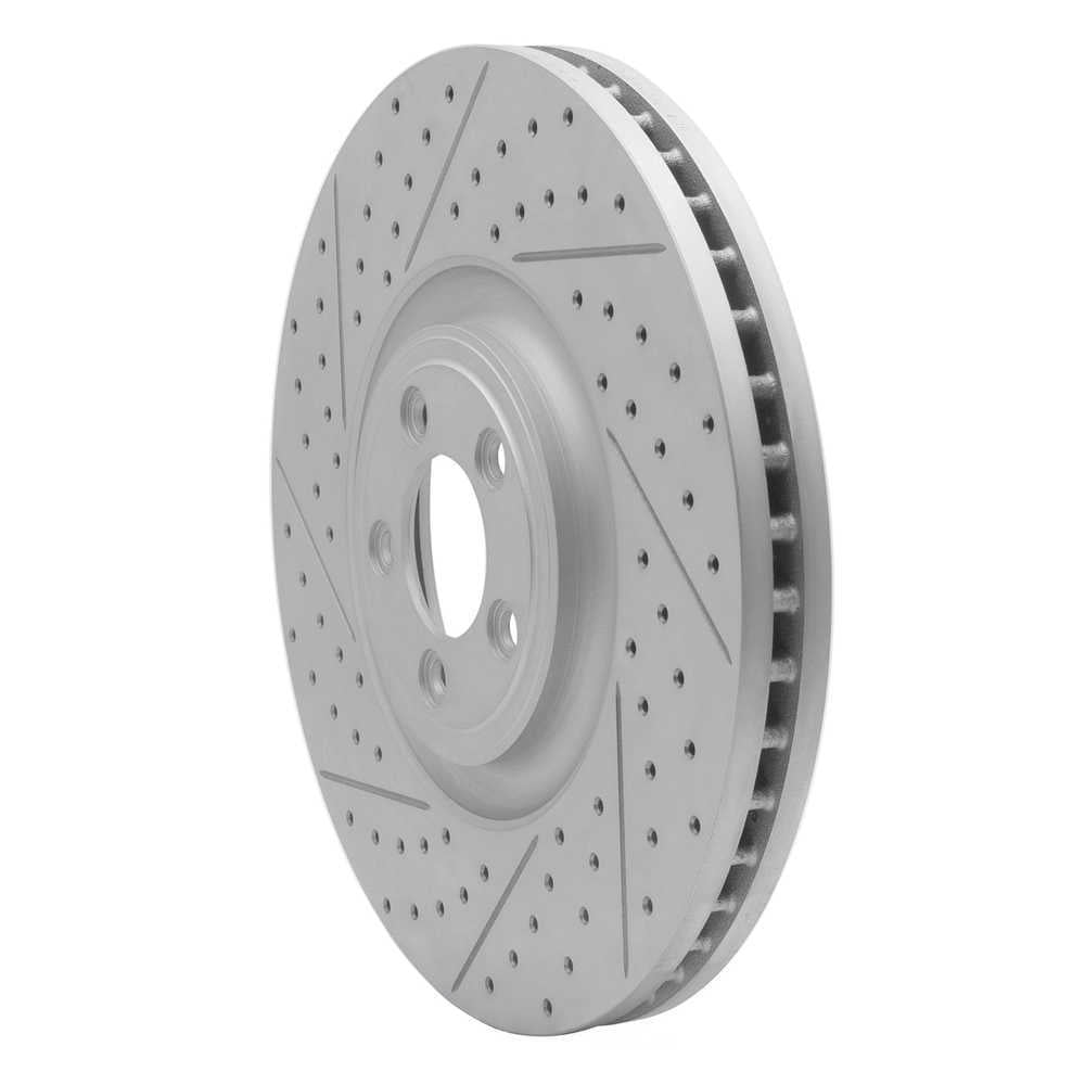 Dynamic Friction Company 830-20026L DFC Geoperformance Rotor - Drilled and Slotted