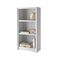 thumbnail image 3 of CorLiving Quadra 3-Tier Engineered Wood Adult Bookcase with 2 Adjustable Shelves, 3 of 4