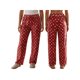thumbnail image 2 of Pantalones de mujer para el Día de San Valentín, con estampado romántico de corazones, cintura elástica con cordón ajustable, pernera ancha y corte holgado, estilo casual para uso diario., 2 of 9