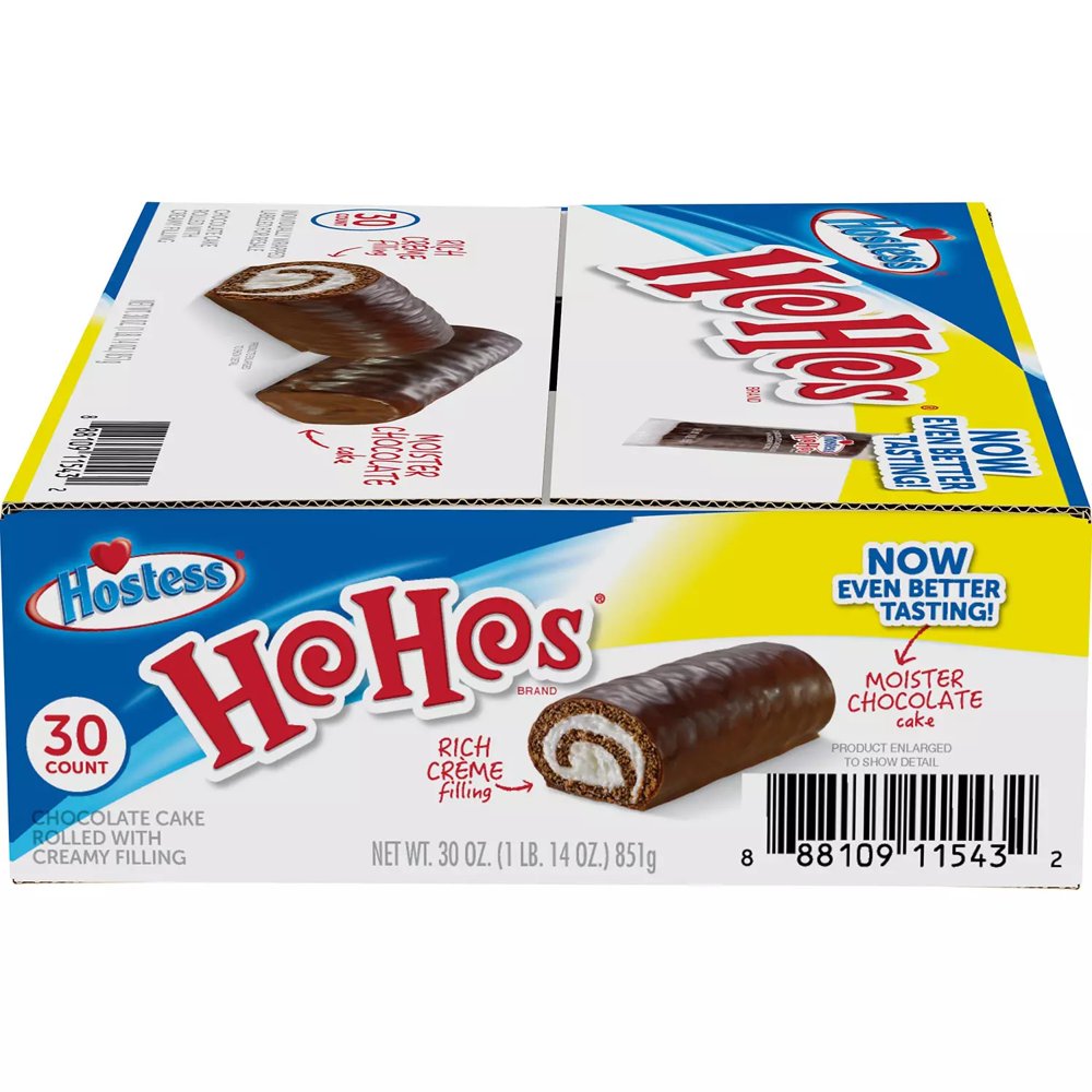 Hostess HoHos Snack Cakes, 30 Ounce (30 Count)