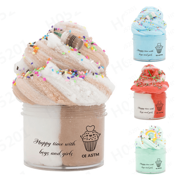 1 Pack Butter Slime Kit,Birthday Gifts,Party Favors for Adults,Non-Sticky,Super Soft Stress Relief Toy