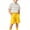 Yellow, variant on YUANxueke Boys Summer 3-Piece Outfit Polka Dot Shirt & Shorts & Socks Sets Back to School Sports Clothes for 3-12 Years