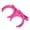 Pink, variant on BIMZUC Professional Black Golf Ball Holder Clip Organizer Golfer Tool Accessory for Belt or Bag, 3.3 inches / 8.5 cm