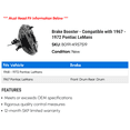 thumbnail image 2 of Brake Booster - Compatible with 1967 - 1972 Pontiac LeMans 1968 1969 1970 1971, 2 of 2