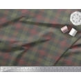 thumbnail image 2 of Soimoi Gray Cotton Cambric Fabric Check Check Print Sewing Fabric Yard 42 Inch Wide, 2 of 3