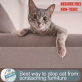 thumbnail image 2 of 10m Waterproof Anti-Scratch Cat Training Tape Sofa Protector Anti-Grab Stick Tapes Strong Rubberized Pet Anti-claw Adhesive(L:6.35cm/10m), 2 of 4