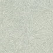 Warner Majestic Silver Starburst Unpasted Fabric Backed Vinyl Wallpaper, 27-in by 27-ft, 60.8 sq. ft.
