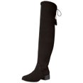 thumbnail image 5 of Madden Girl Womens Prissley Fabric Closed Toe Over Knee Riding Boots, 5 of 5