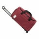 thumbnail image 1 of Bolsa de lona con ruedas, de tela Oxford, de gran capacidad, para hombres y mujeres, con de tracción, impermeable, para viajes y almacenamiento. Rojo, 1 of 8