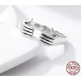 thumbnail image 2 of Anillo de plata 925 ajustable Hug para mujer, 2 of 3