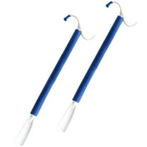 WEUVEB 2-Pack Lightweight Professional Dressing Poles with Shoe Lifters for Elderly and Disabled Mobility Assistance