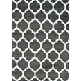 thumbnail image 2 of Luxe Weavers Moroccan Trellis Area Rug 8x10 Charcoal, Stain Resistant Carpet, 2 of 6
