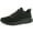 Black, variant on Skechers Bobs Squad Chaos - Face Off Black/Black 9 D - Wide