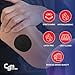 CGM PATCHES Dexcom G7/Stelo Adhesive Patch, CGM Sensors Without Cut, Premium Adhesive and Skin Friendly Bandages, Hypoallegenic | Lasts 10–14 Days Pack of 25 (Black)