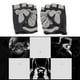 thumbnail image 3 of Guantes de fitness Guantes de entrenamiento para hombres y mujeres Guantes de ejercicio para levantamiento de pesas Entrenamiento de ciclismo Medio dedo Negro M, 3 of 12