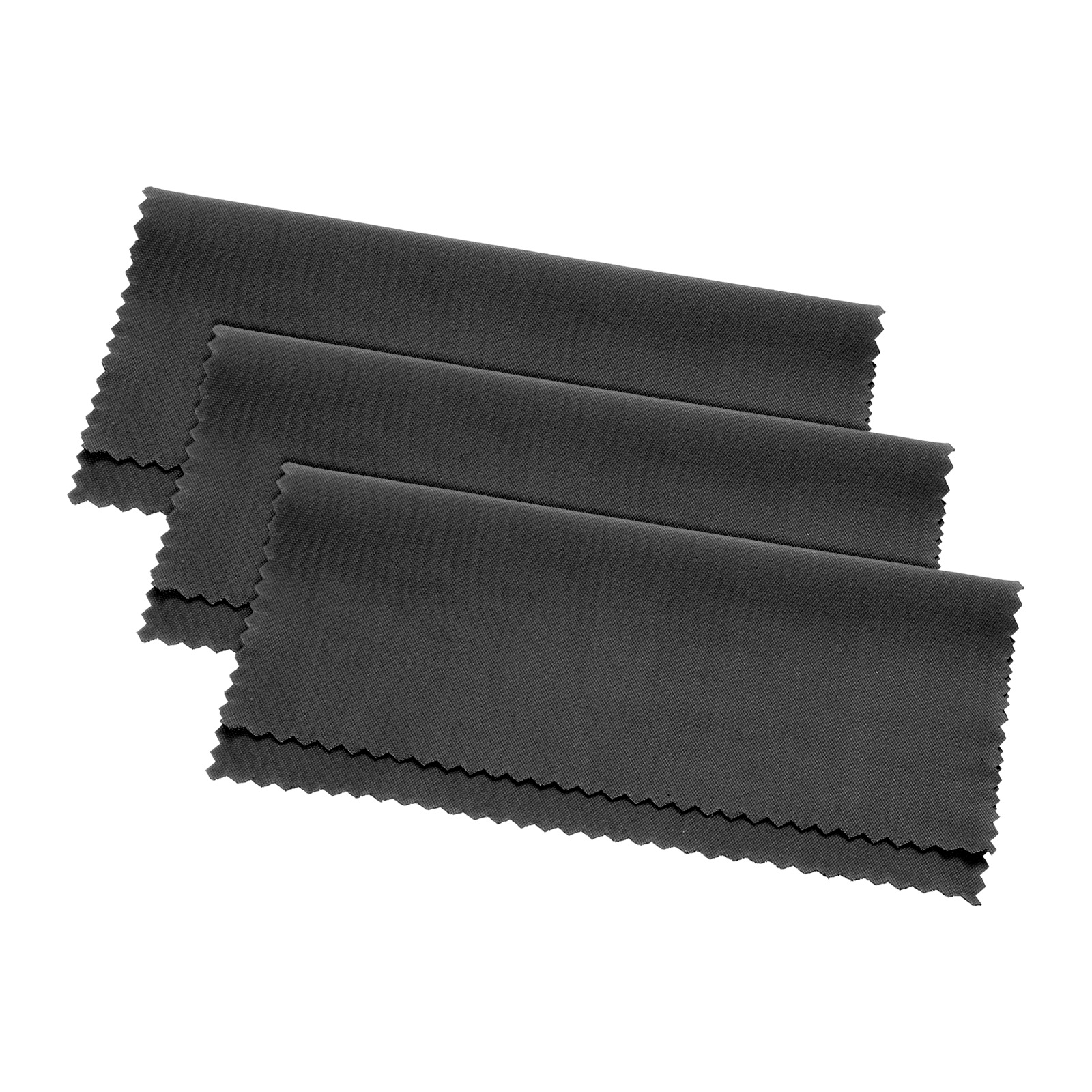 Unique Bargains Eyeglass Microfiber Cleaning Cloth for Camera Lenses, Glasses Black