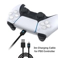 thumbnail image 1 of Cable de carga de controlador inalámbrico USB tipo C de 3 metros para PS5/Switch Pro Ndcxsfigh Para estrenar, 1 of 8