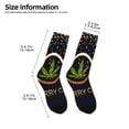 thumbnail image 2 of Naloa 2025 And Merry Christmas Kids Socks Unisex Kids and Toddlers' Crew Socks, ,1 Pairs, 2 of 5