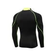 thumbnail image 5 of Biekopu Men’s Long Sleeve Workout Tops Mock Neck Slim Fit Compression Shirts Outdoor Athletic Tops, 5 of 5
